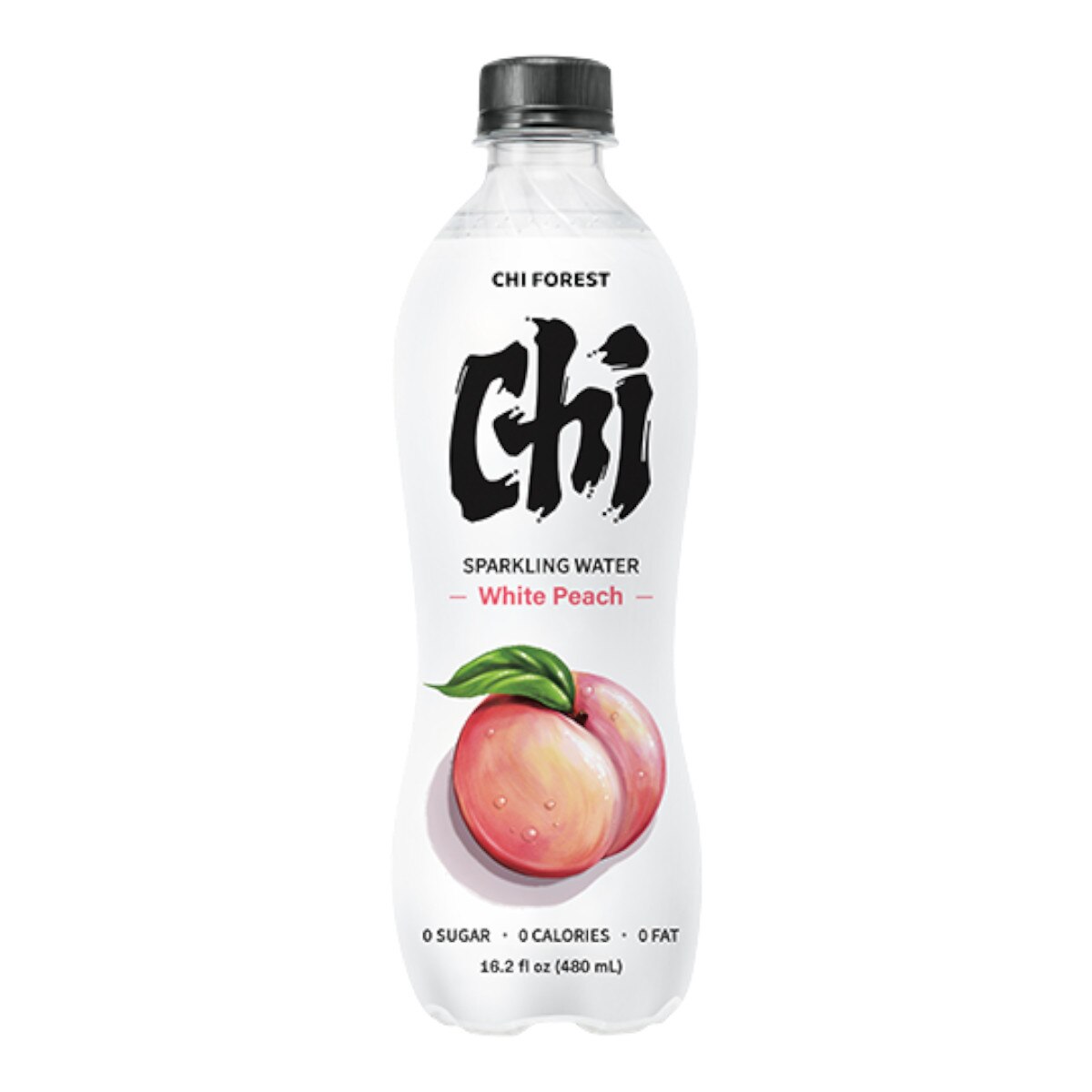 Chi Forest Sparkling Water - White Peach Flavor (16.2fl.oz) | T&T