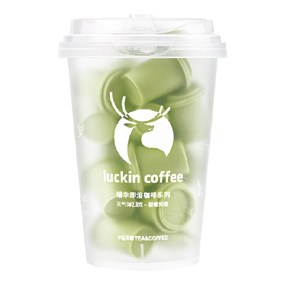 Luckin Coffee Instant Coffee - Spring Green Coils Flavor (18x0