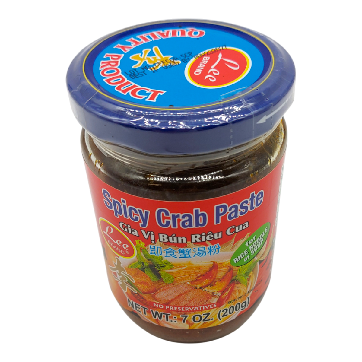 Lee Spicy Crab Paste (7oz) ｜ 大統華超級市場美國