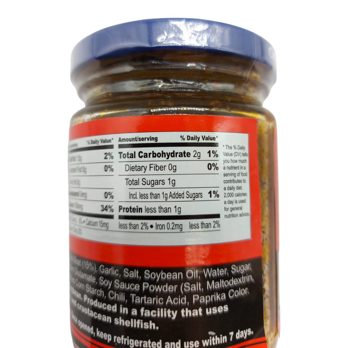 Lee Spicy Crab Paste (7oz) ｜ 大統華超級市場美國
