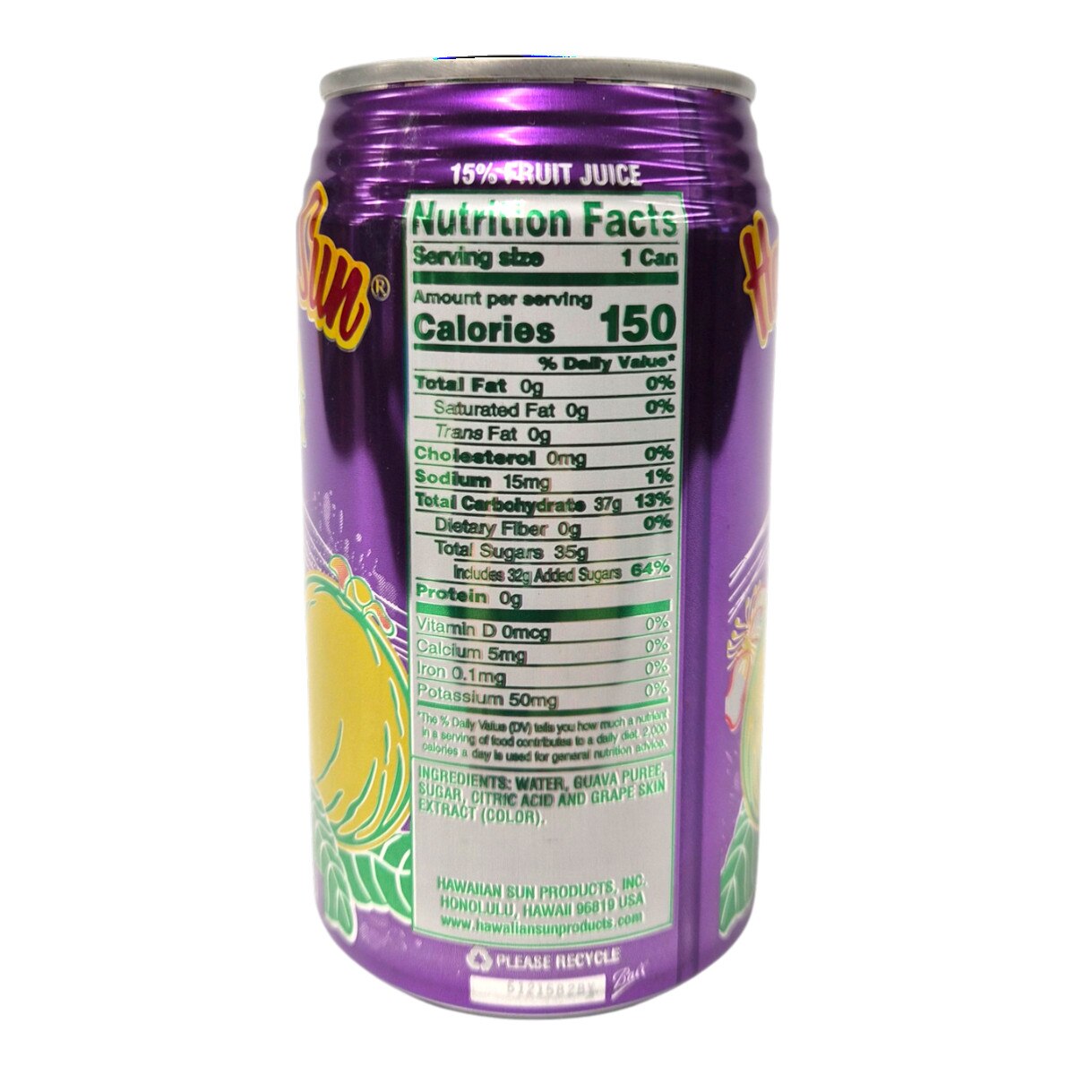 Hawaiian Sun 番石榴果汁(11.5fl.oz) | T&T Supermarket US