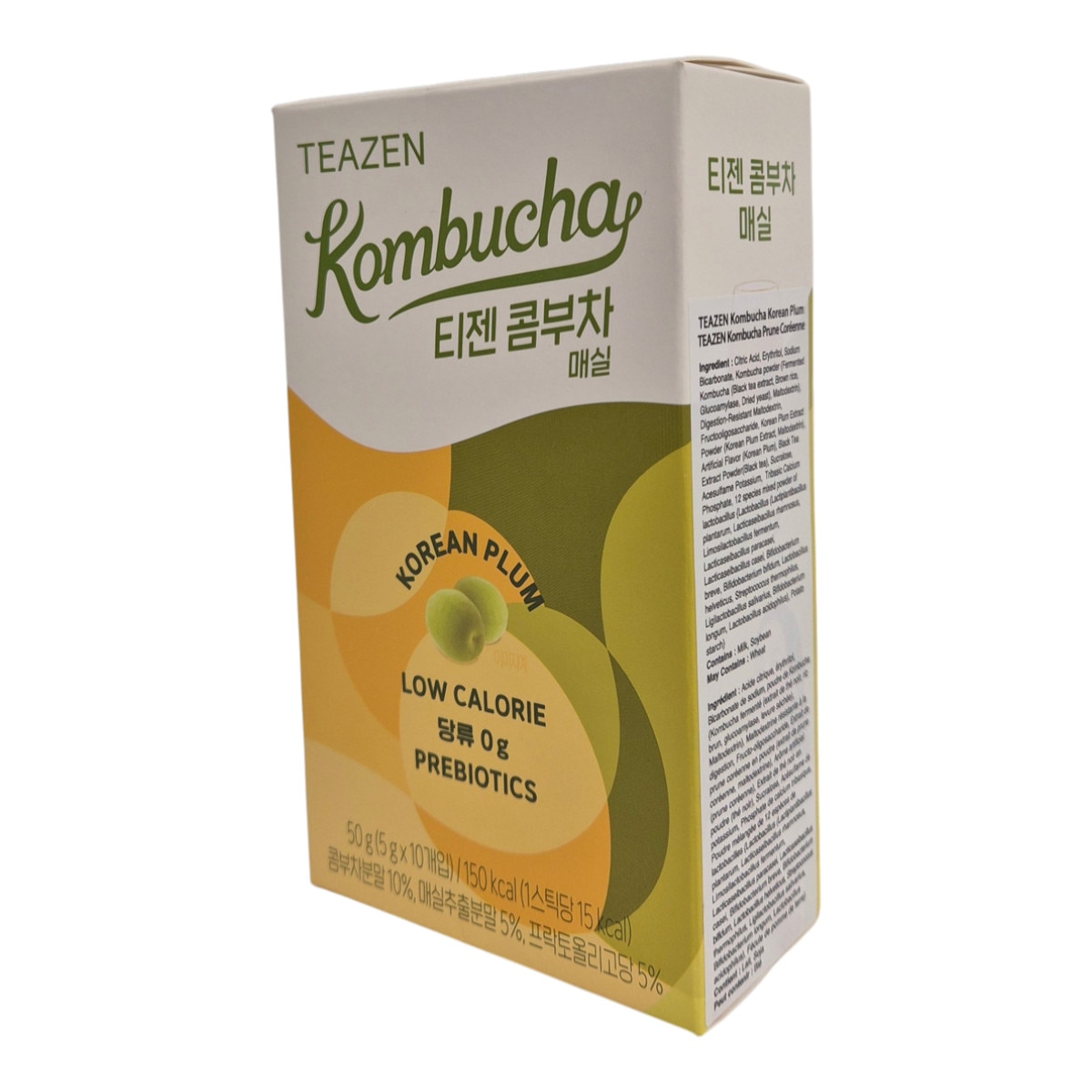 Teazen Korea Plum Flavored Kombucha (10x0.17oz) | T&T Supermarket US