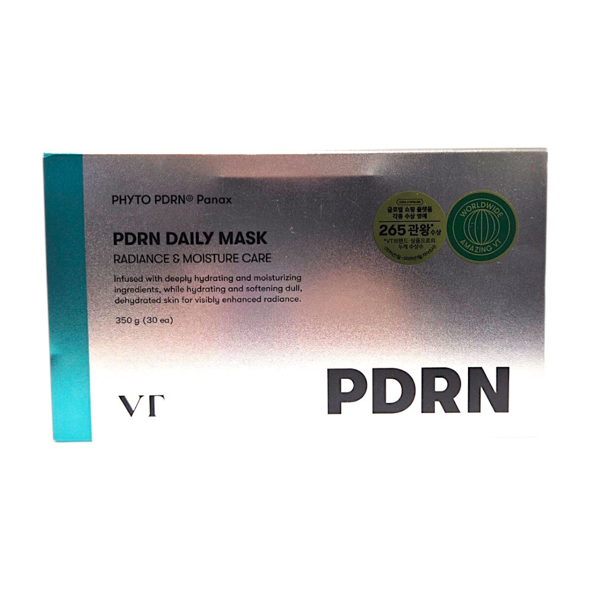 VT PDRN Daily Mask Radiance & Moisture Care (30pcs)