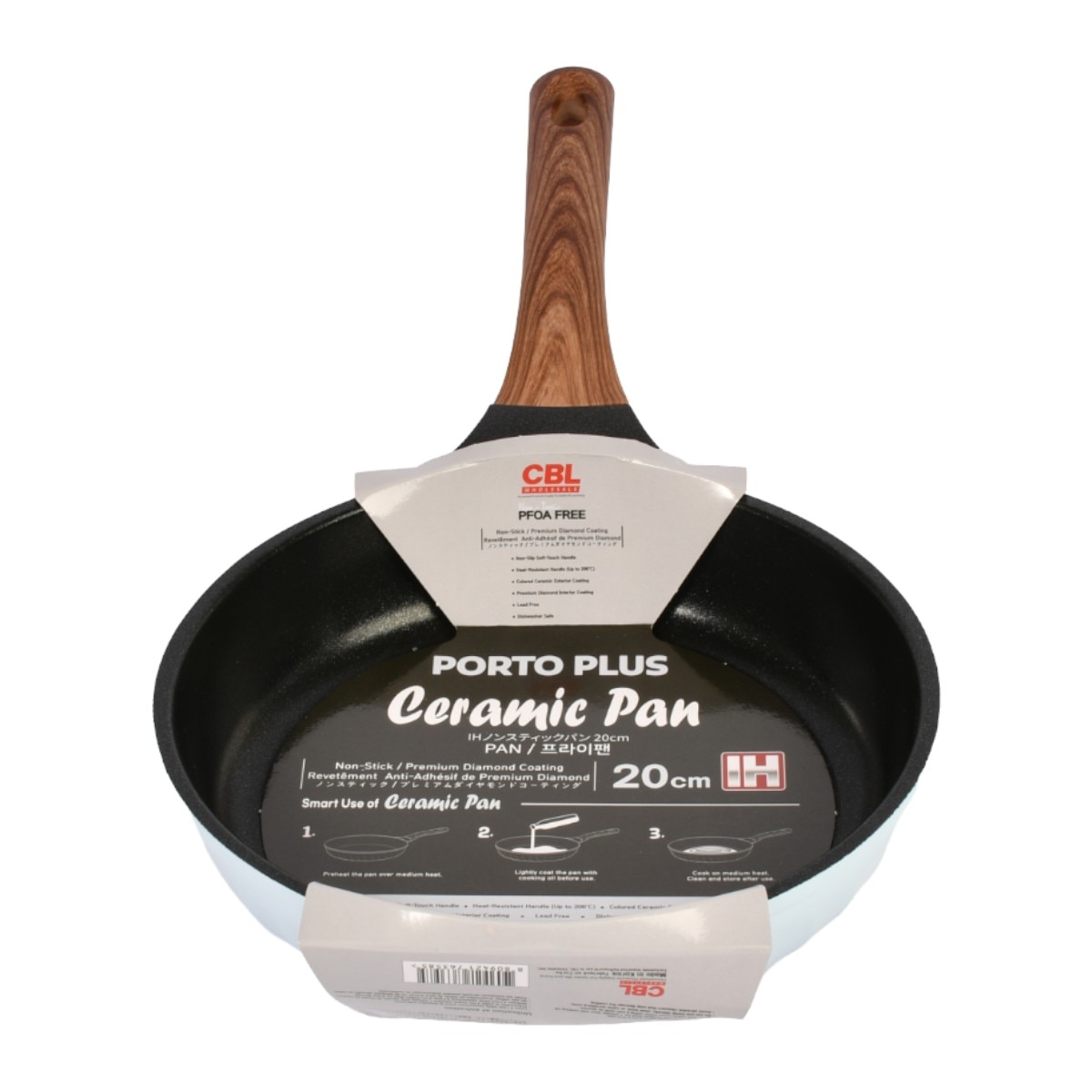 Porto Plus Nonstick Ceramic Frying Pan - 20cm (ea) | T&T