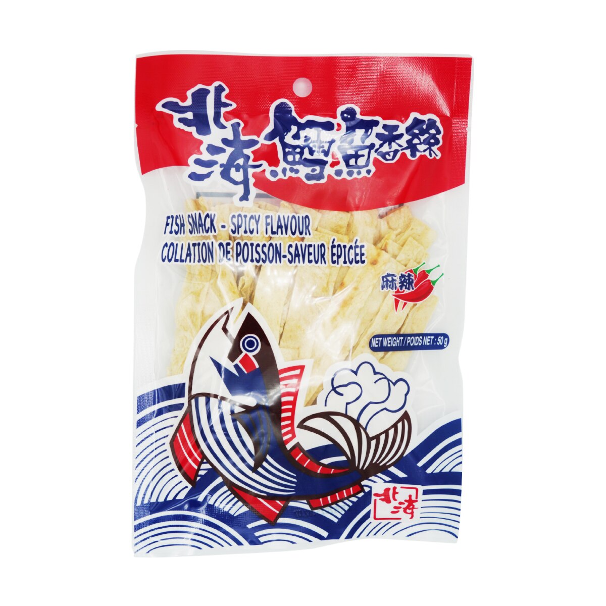 北海鳕鱼香丝- 麻辣(1.76oz)