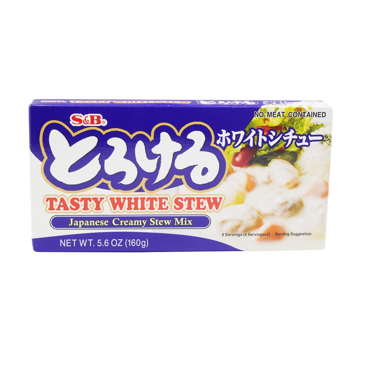 S&B Tasty White Stew Japanese Creamy Stew Mix (5.6oz) ｜ 大統華