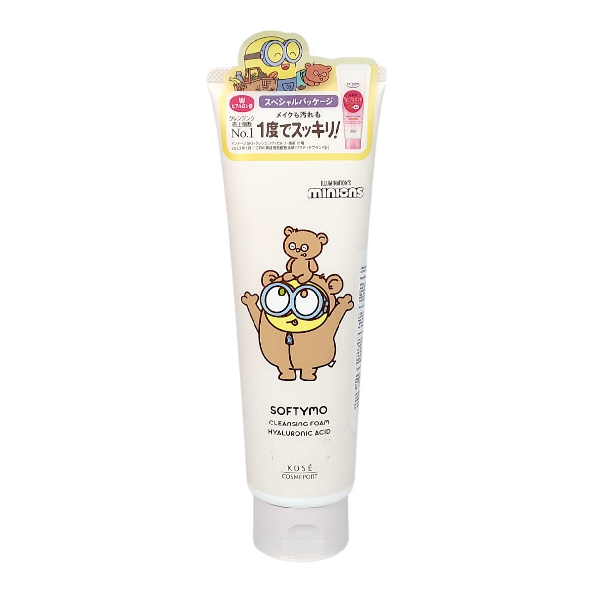 Kose Minions Softymo Cleansing Foam (6.7oz)