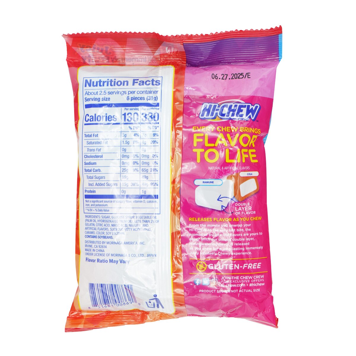 Morinaga Soda Hi-Chew Bag (2.82oz) | T&T Supermarket US