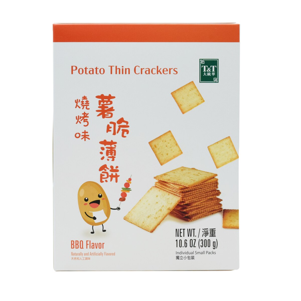 T&T 烧烤味薯脆薄饼(10.6oz) ｜ 大统华超级市场美国