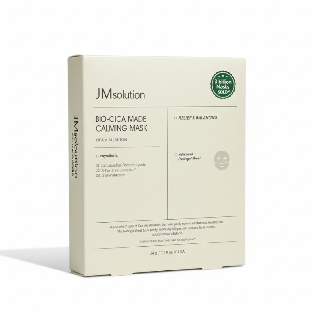 JM Solution Bio-Cica Made Calming Mask (4pc) | T&T Supermarket US