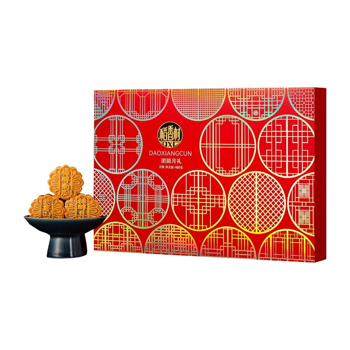 Daoxiangcun Reunion Mooncake Gift Box (14oz) | T&T Supermarket US