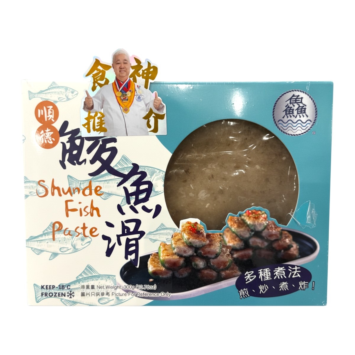 Frozen Shunde Fish Paste (13.7oz)