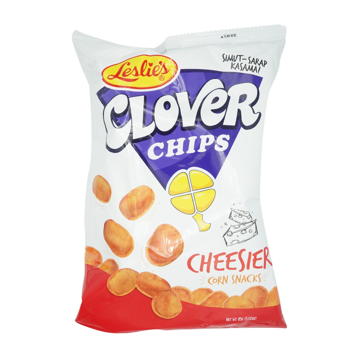 Leslie's Clover Chips Corn Snacks Cheese Flavor (3oz) | T&T