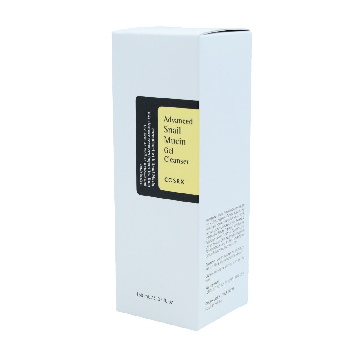 Cosrx Advanced Snail Mucin Gel Cleanser (5.07fl.oz) ｜ 大統華超級
