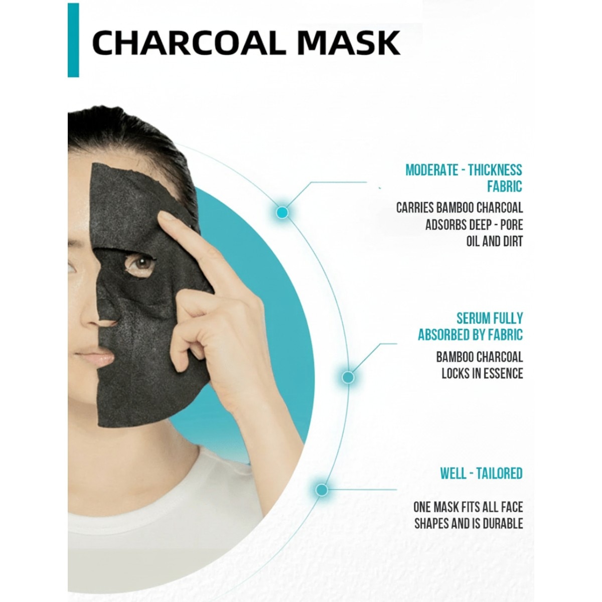 La Roche-Posay Salicylic Charcoal Mask (5x0.95oz) ｜ 大统华超级