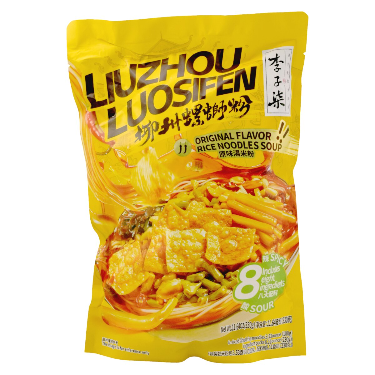 Liziqi Liuzhou Luosifen Rice Noodles (11.64oz) ｜ 大统华超级市场美国