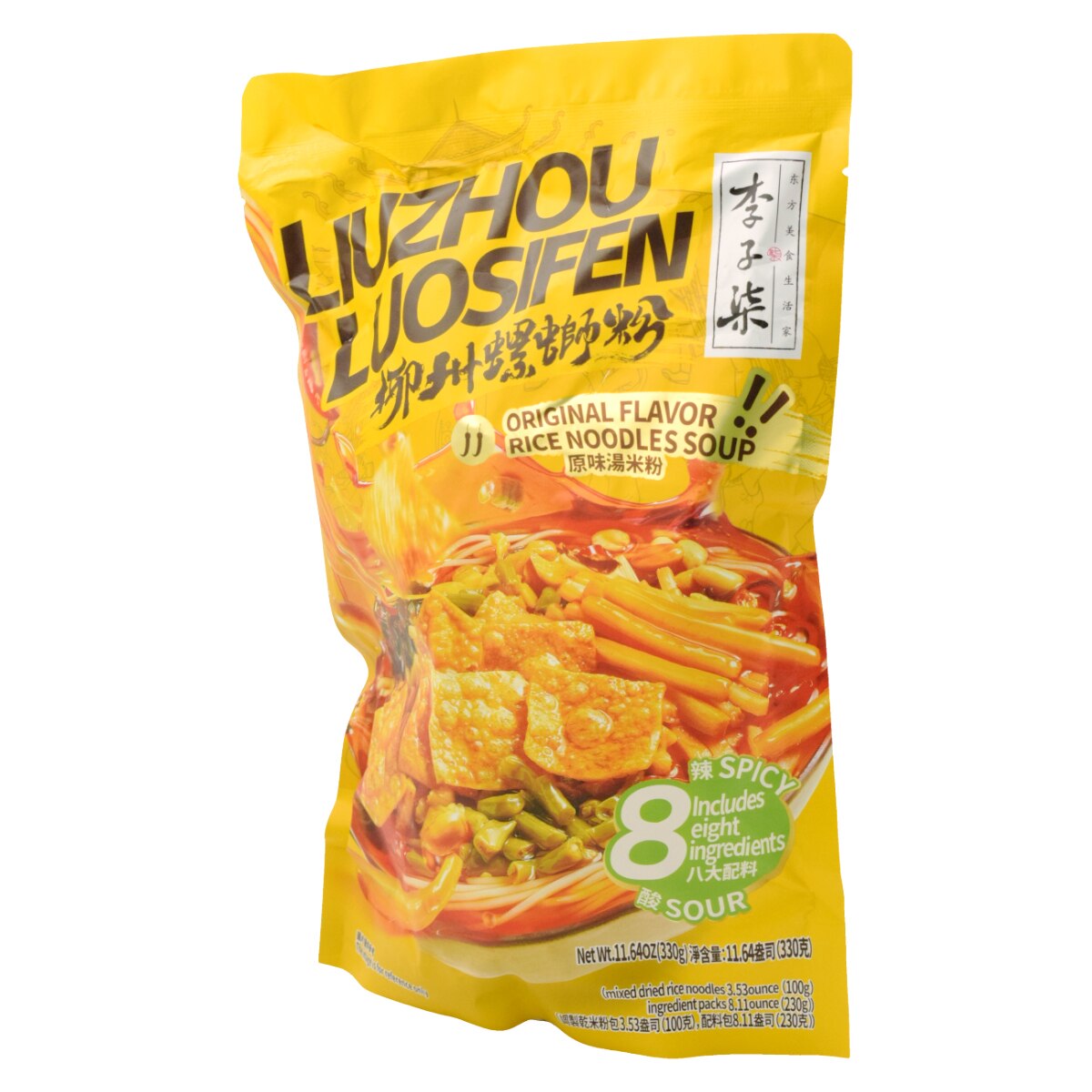 Liziqi Liuzhou Luosifen Rice Noodles (11.64oz) ｜ 大统华超级市场美国