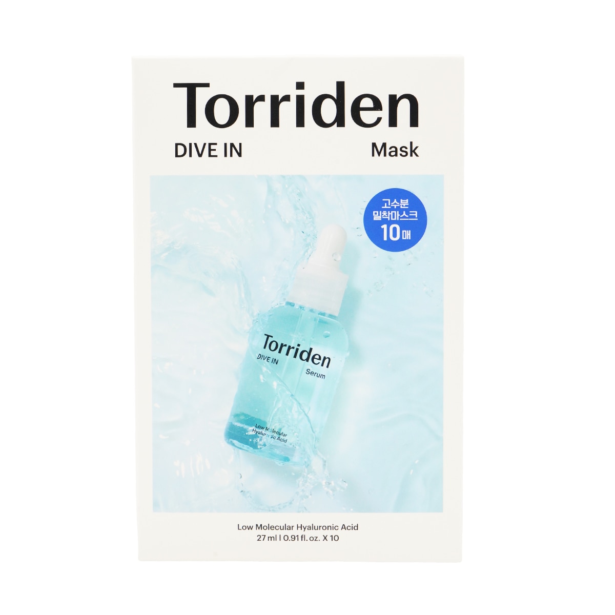 Torriden DIVE IN Maskプランエス Torriden Dive In Mask Sheet (10pcs) ｜ 大統華超級市場美國