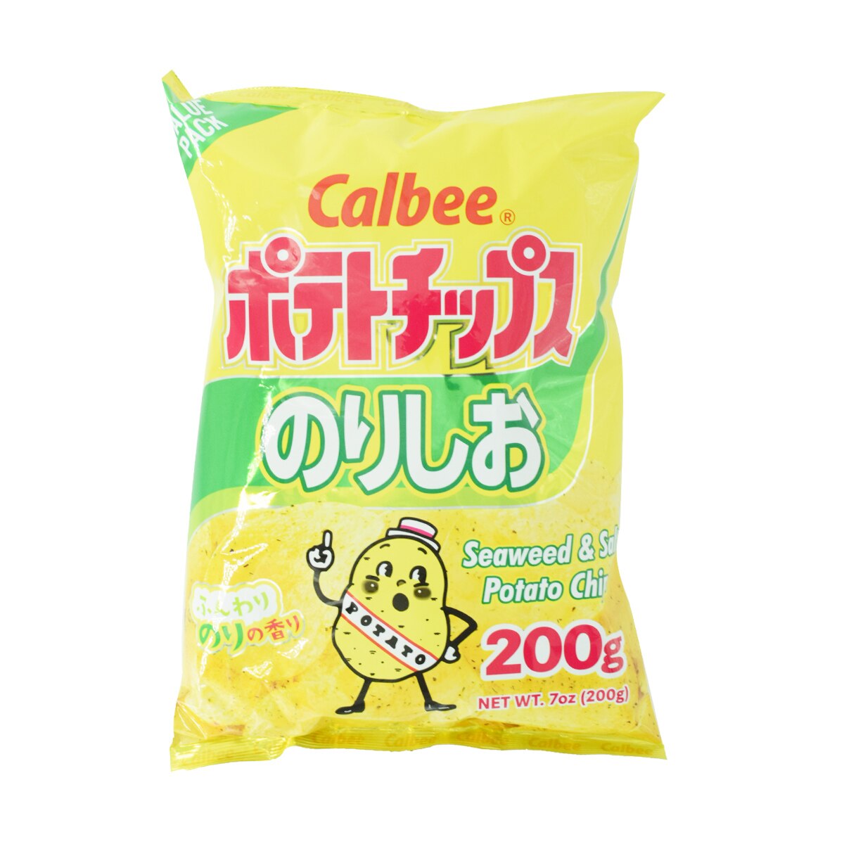 Calbee Potato Chips Seaweed and Salt Flavor (7oz) | T&T Supermarket US
