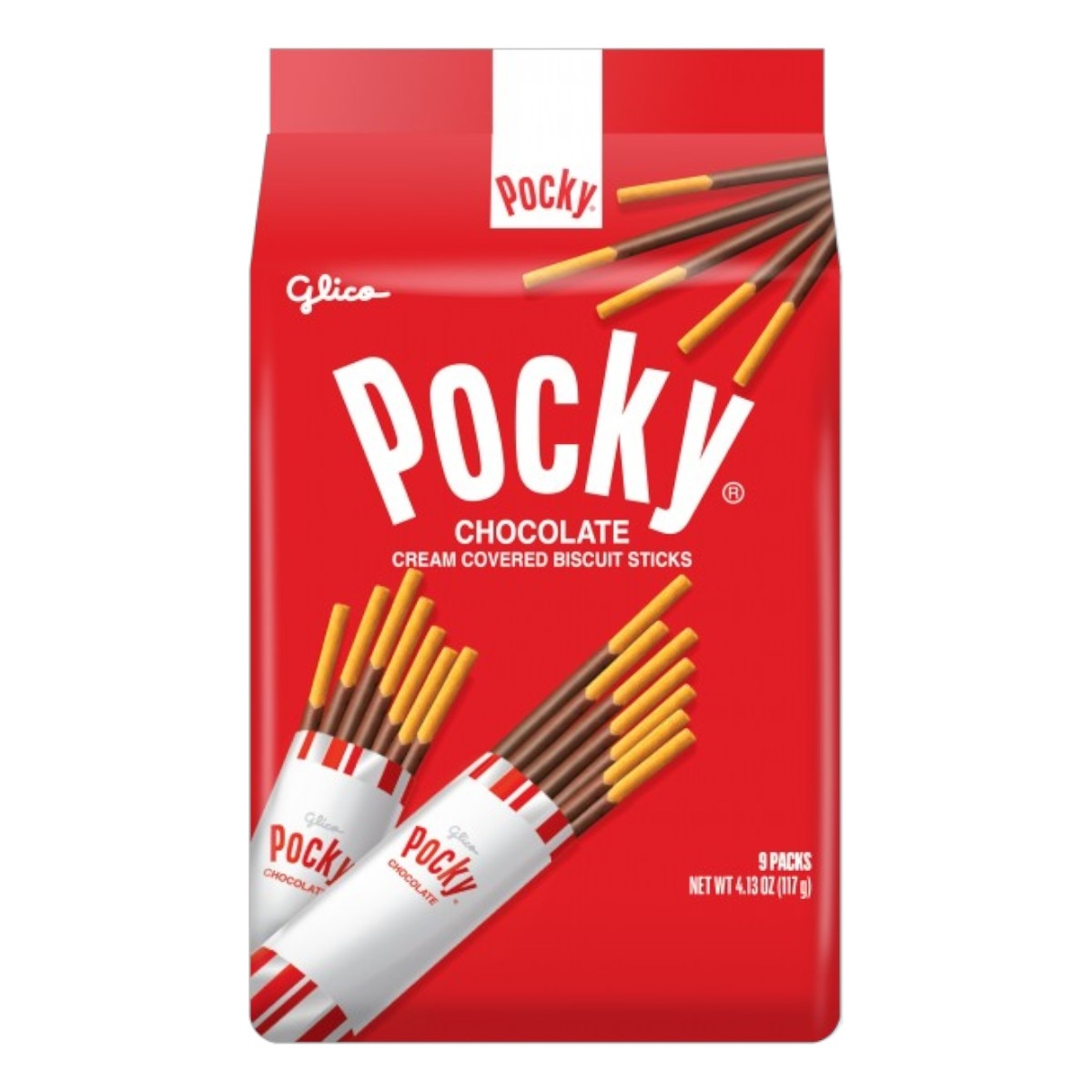 Glico Pocky Chocolate Cream Covered Biscuit Sticks (4.13oz) | T&T