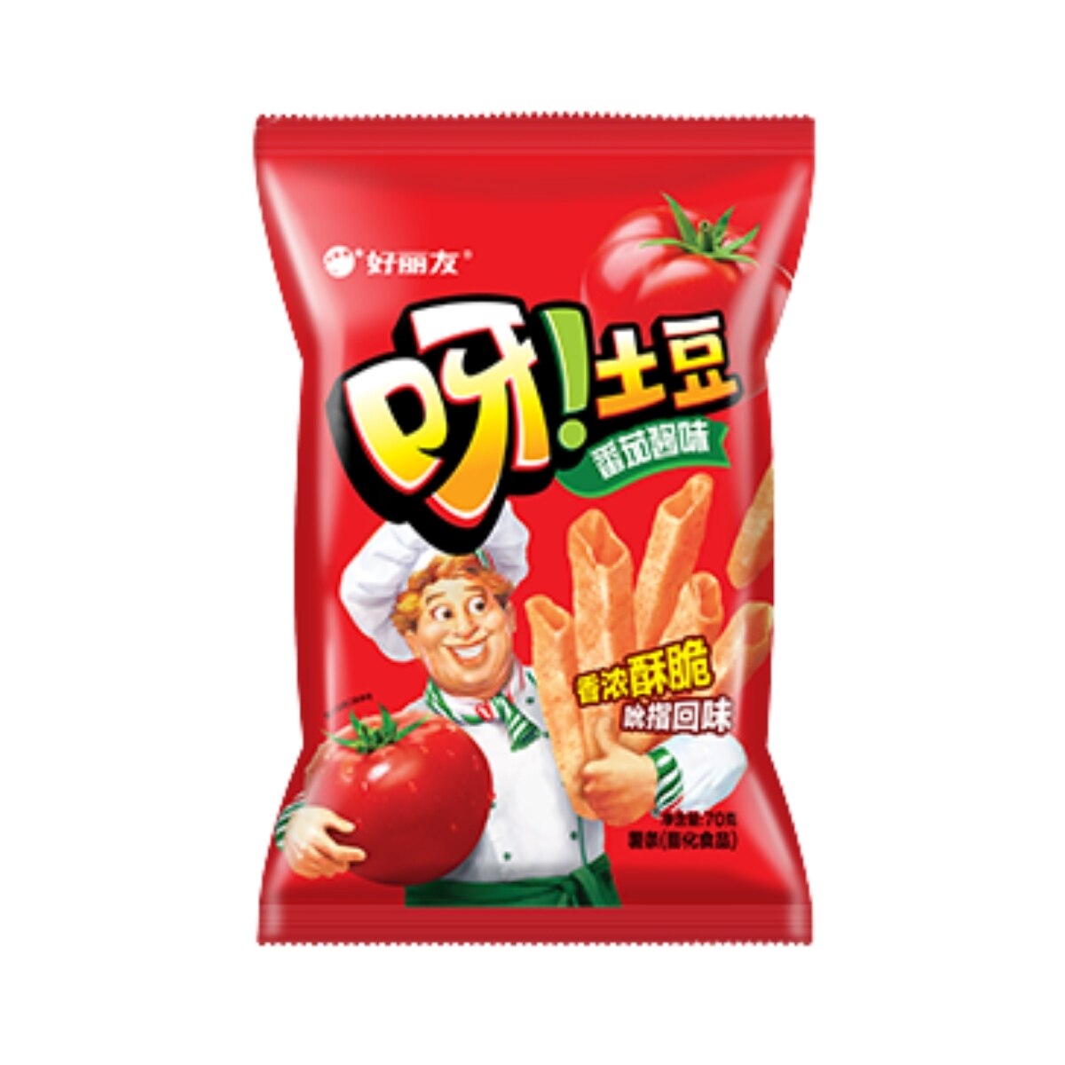 Orion Fries - Tomato Ketchup Flavor (2.46oz) ｜ 大统华超级市场美国