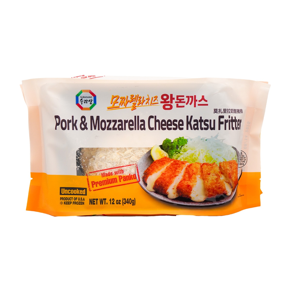 Surasang Pork and Mozzarella Cheese Katsu Fritter (12oz) | T&T