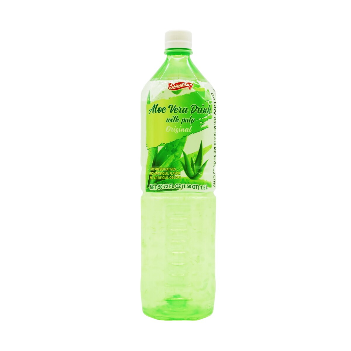 Shirakiku Aloe Vera Drink with Pulp - Original Flavor (50.72fl.oz)