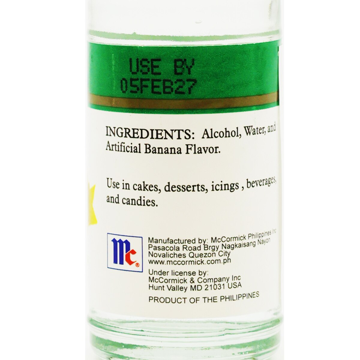 McCormick Banana Extract (0.68fl.oz) ｜ 大統華超級市場美國
