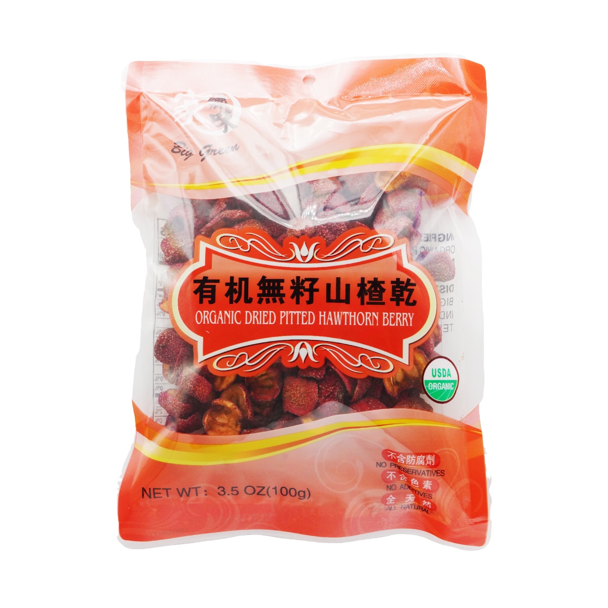tarou yamada樣專用 家乡味有机无籽山楂干(3.5oz) | T&T Supermarket US