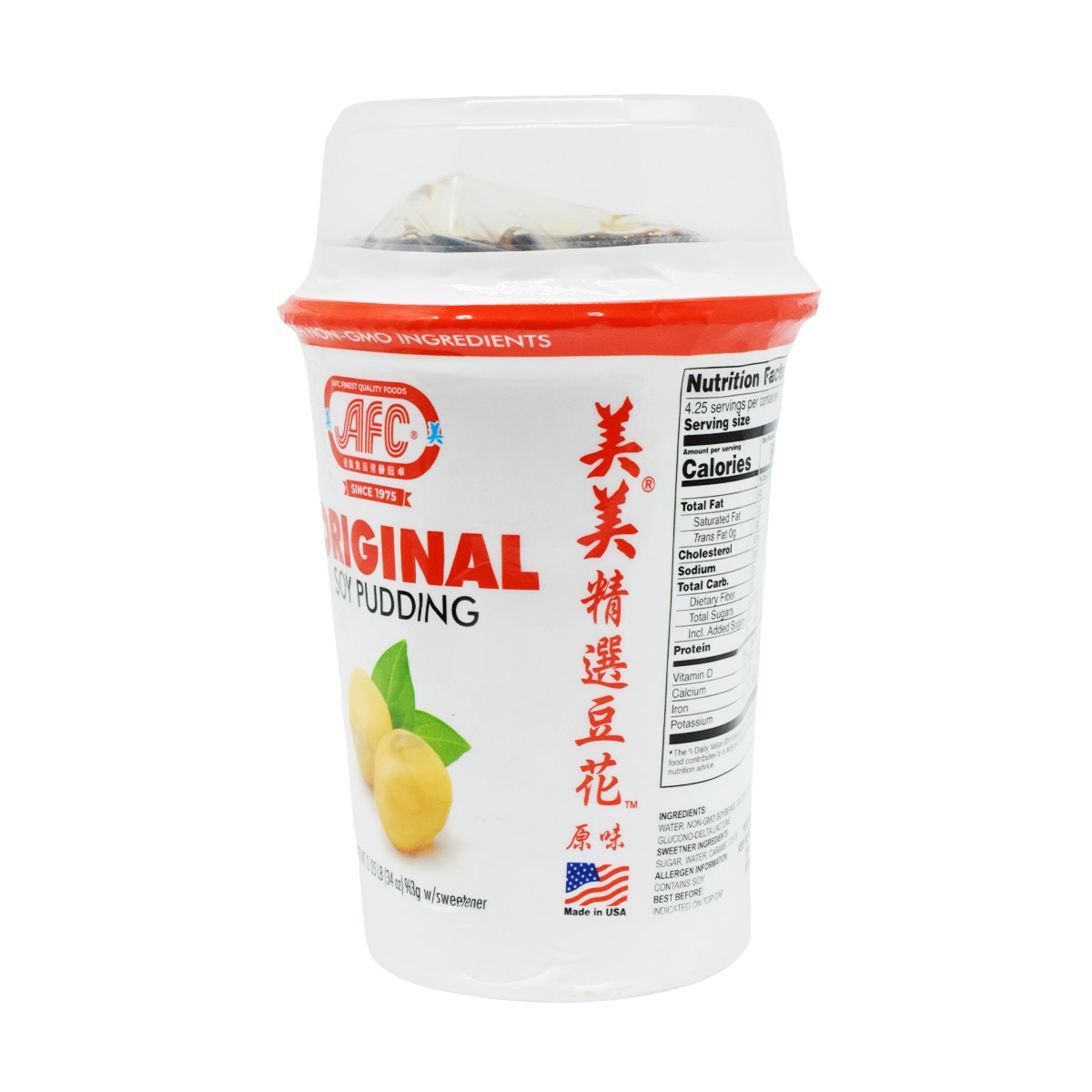 美美精选原味豆花(34oz)