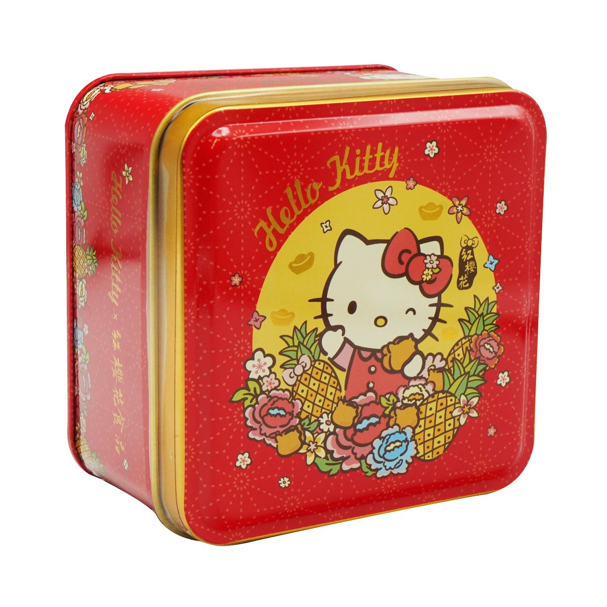 Red Sakura Hello Kitty Pineapple Cakes (3.52oz) ｜ 大統華超級市場美國