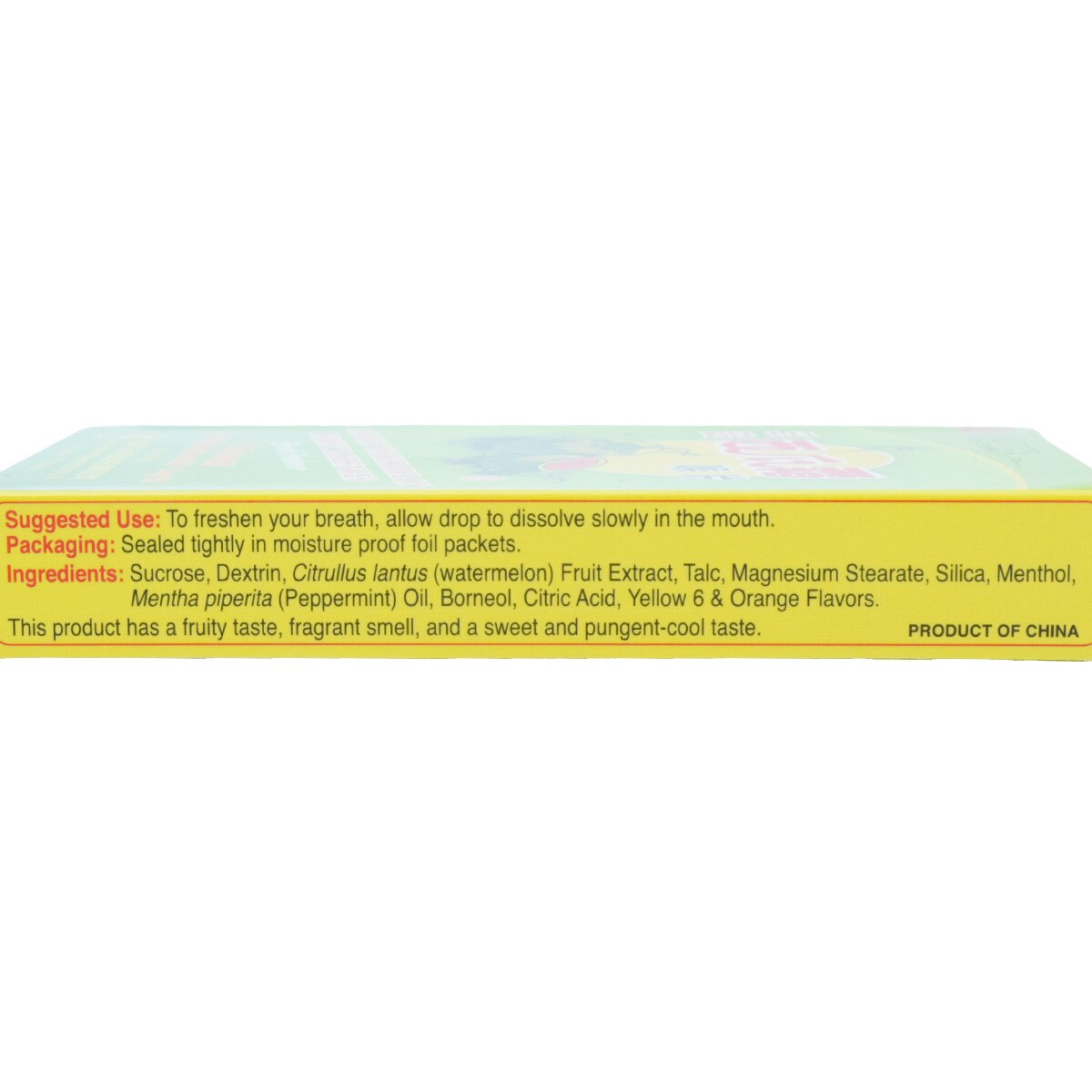 Sanjin Watermelon Frost Throat Lozenges (12pcs) | T&T Supermarket US