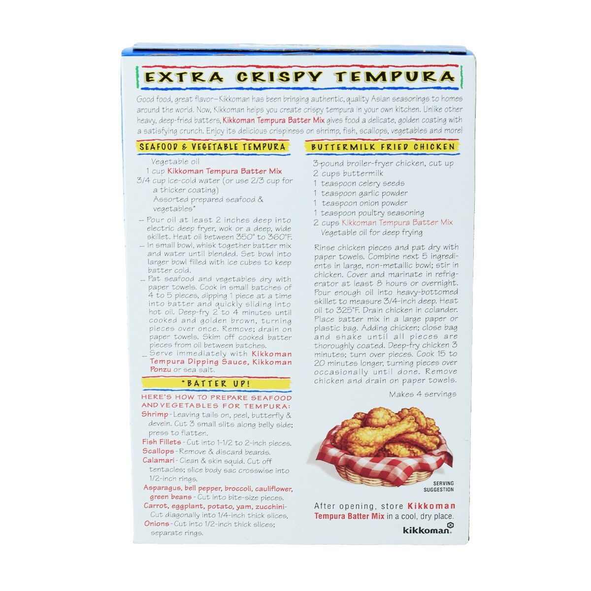 Kikkoman Tempurea Batter Mix (10oz) | T&T Supermarket US