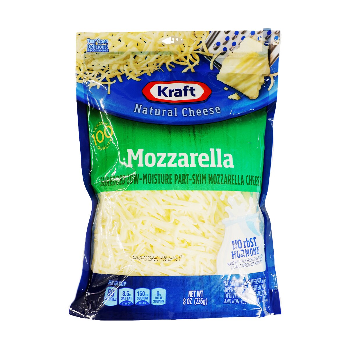 Kraft Mozzarella Shredded Cheese (8oz) | T&T Supermarket US