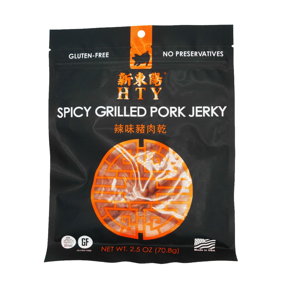 Hsin Tung Yang Spicy Grilled Pork Jerky (2.5oz) | T&T Supermarket US