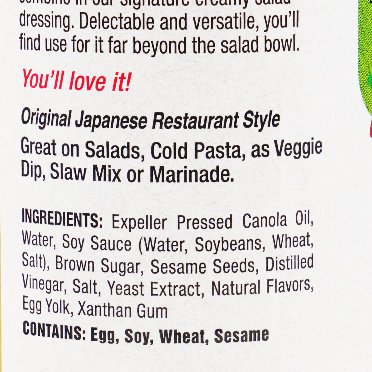Kewpie Deep-Roasted Sesame Dressing (8fl.oz) ｜ 大統華超級市場美國
