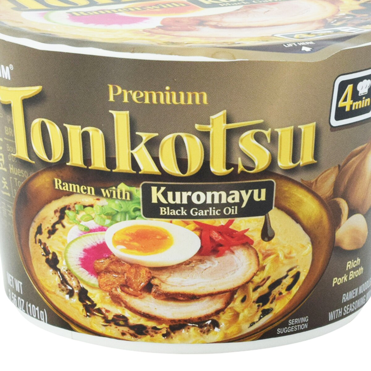 农心拉面碗面- 黑蒜油豚骨汤味(3.56oz) | T&T Supermarket US