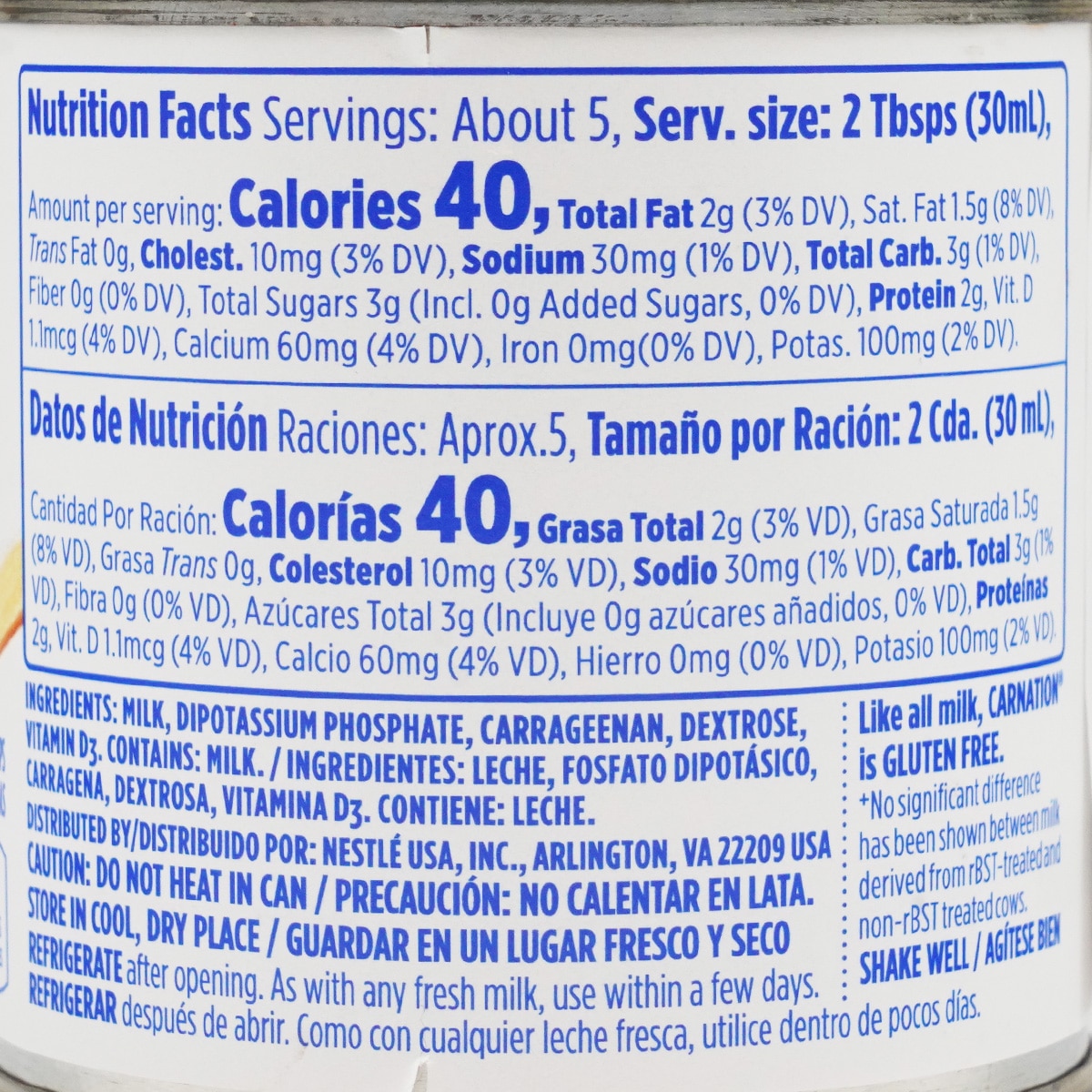 Nestle Carnation Evaporated Milk (5fl.oz) | T&T Supermarket US