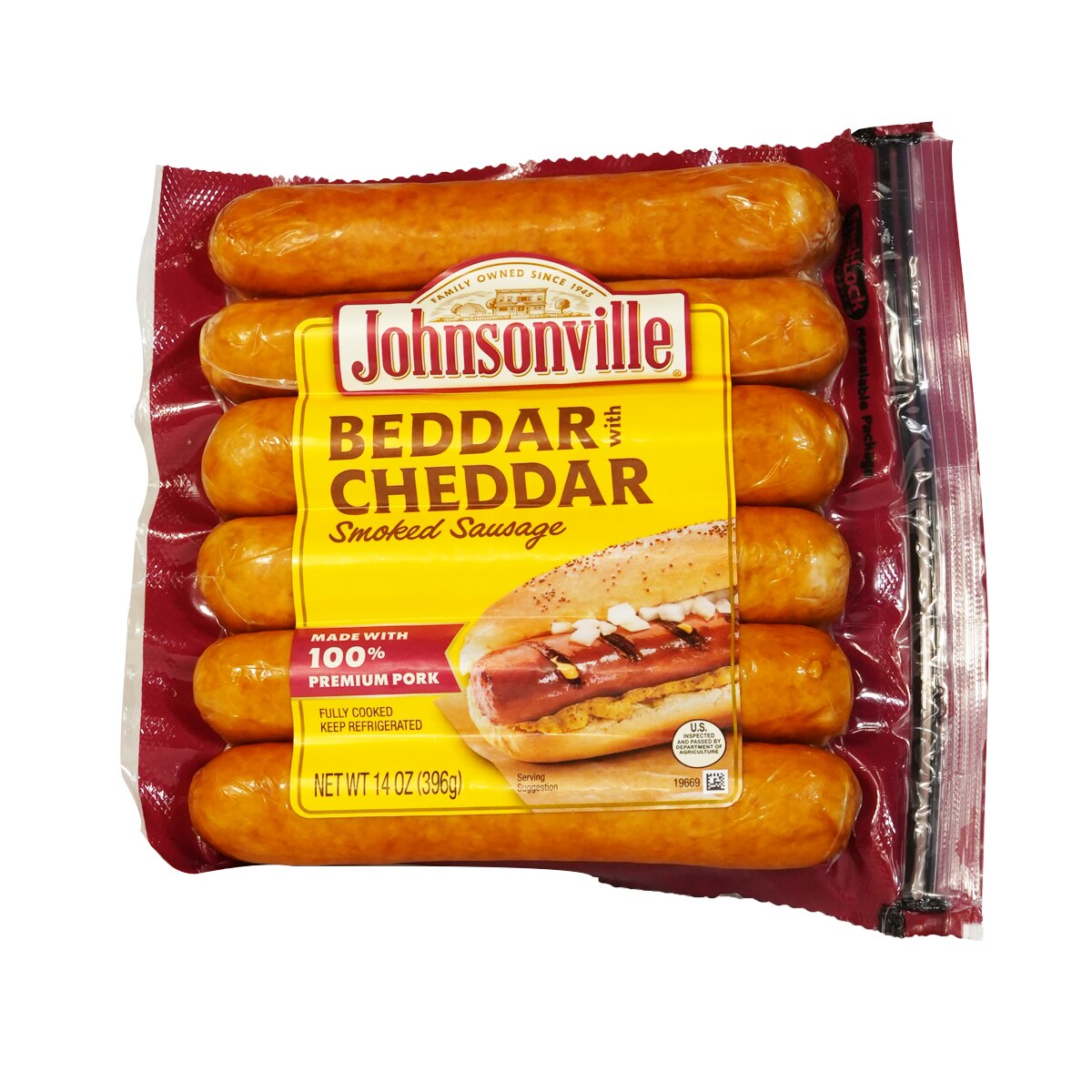 Johnsonville 烟起司香肠(14oz) ｜ 大統華超級市場美國