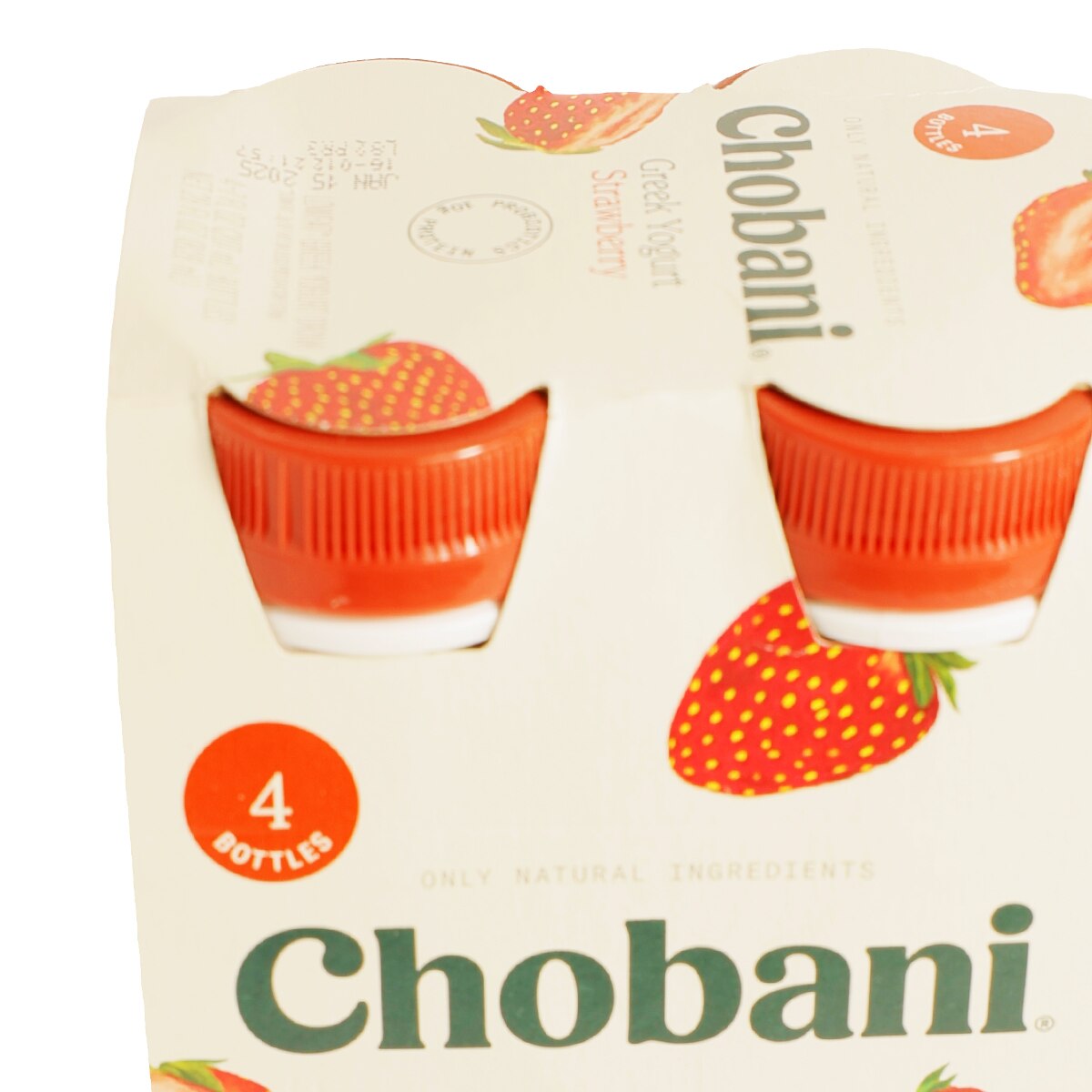 苺　0729 Chobani Greek Yogurt Drink Strawberry (4x7fl.oz) ｜ 大统华超级市场美国