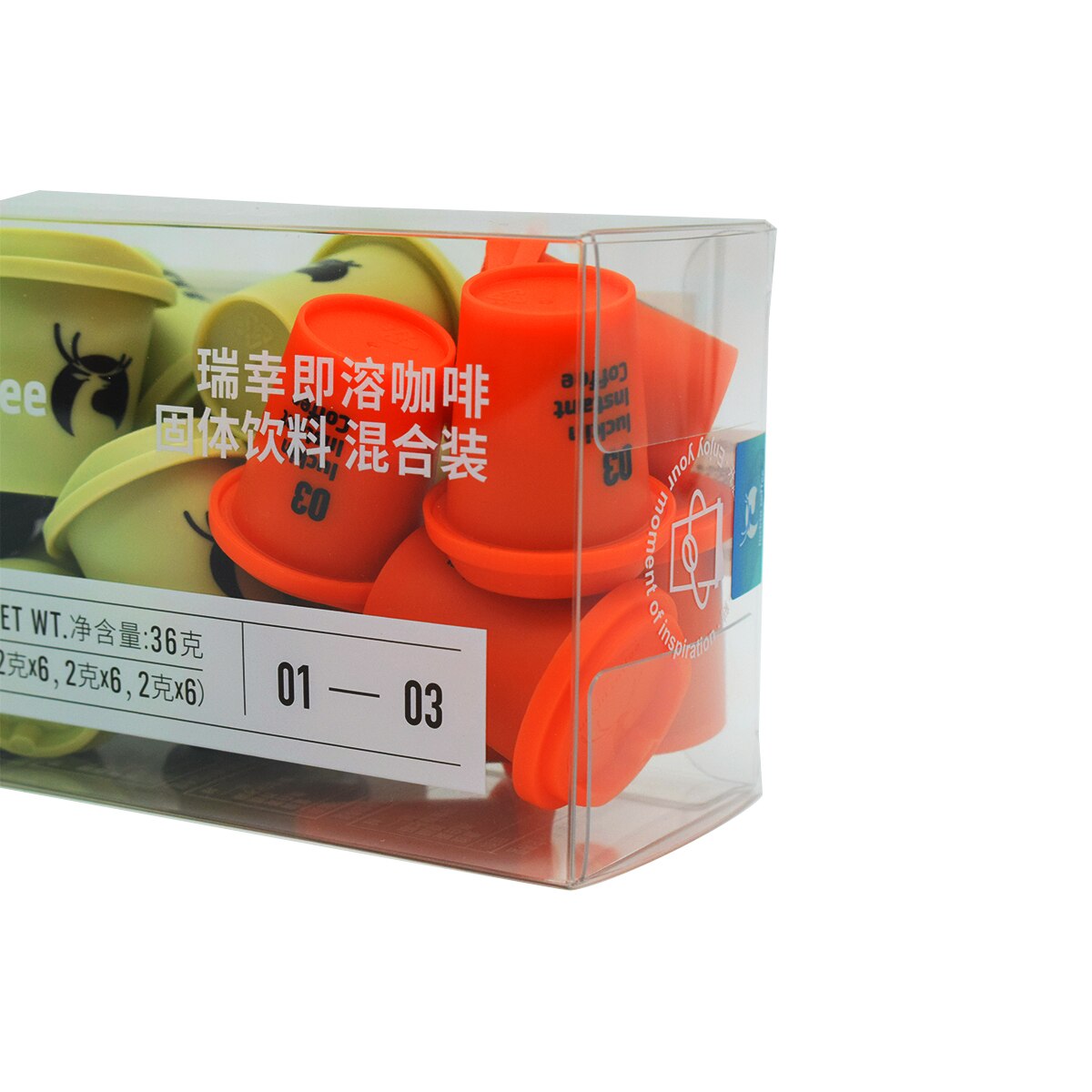 Luckin Coffee Instant Coffee - Mix Flavor (18x0.07oz) ｜ 大统华