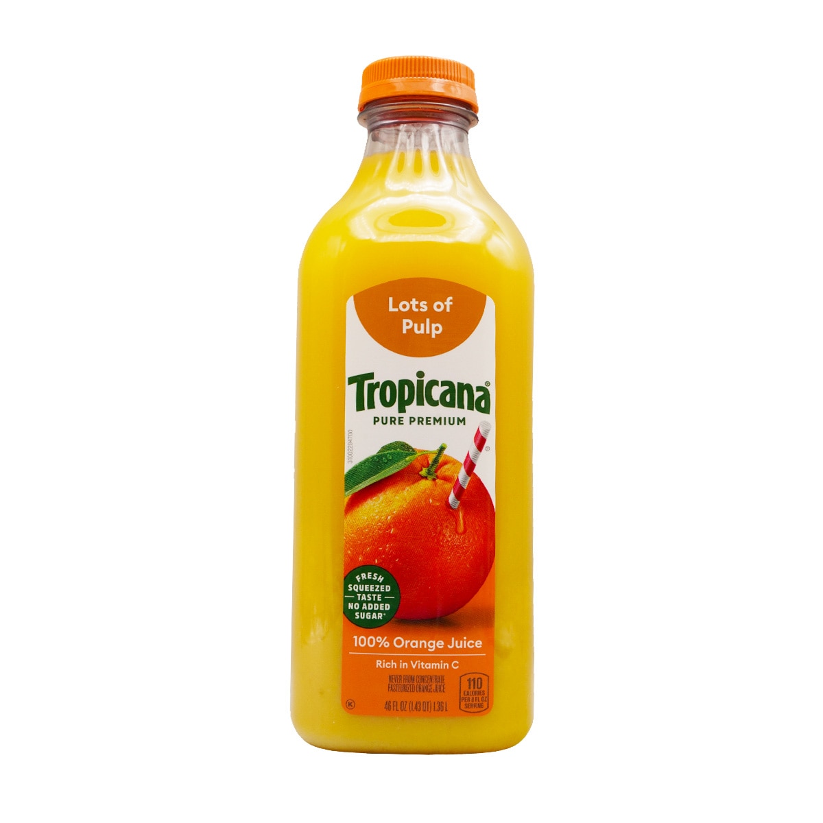Tropicana Orange Juice - Lots Pulp (46fl.oz) ｜ 大统华超级市场美国