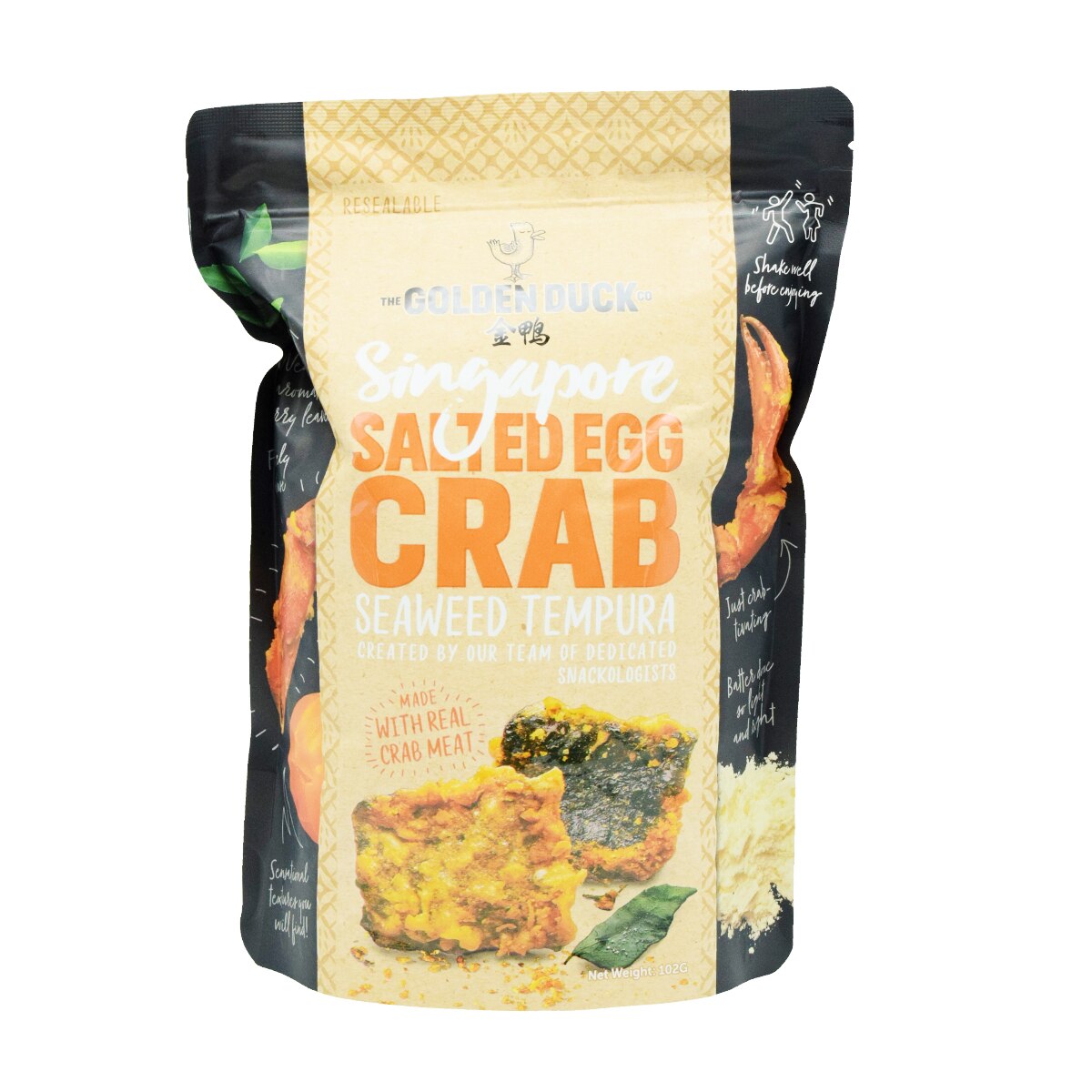 Golden Duck Salted Egg Crab Seaweed Tempura (3.6oz) | T&T
