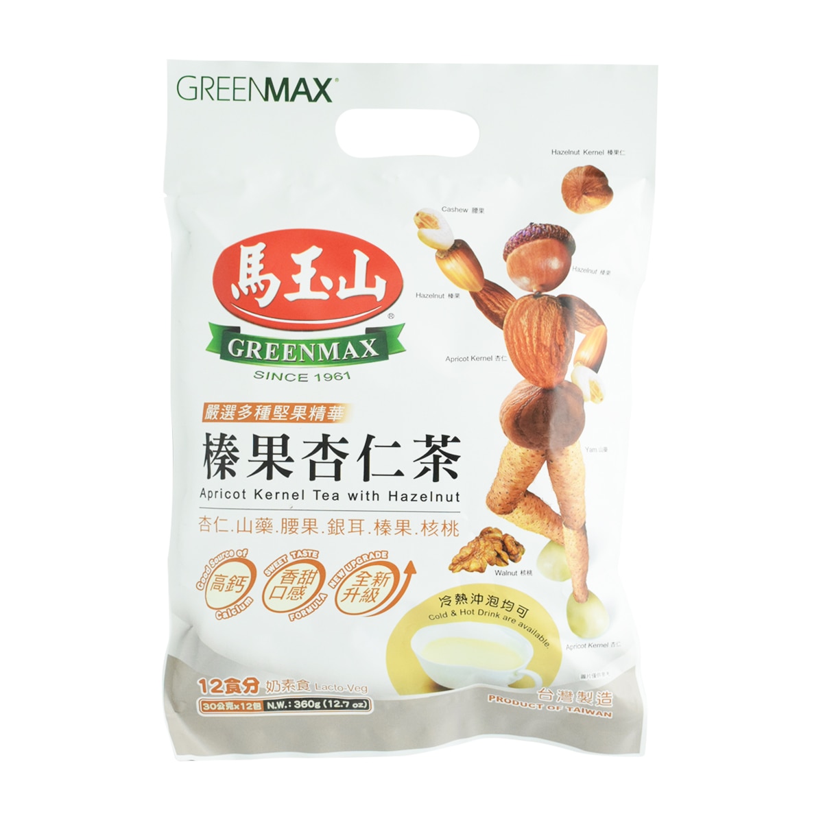 马玉山榛果杏仁茶(12x1.05oz) | T&T Supermarket US