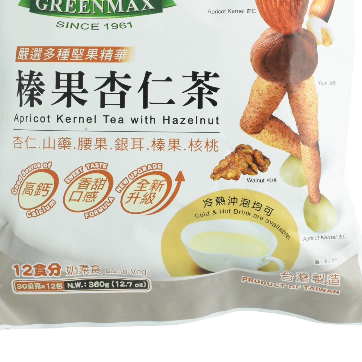 马玉山榛果杏仁茶(12x1.05oz) | T&T Supermarket US