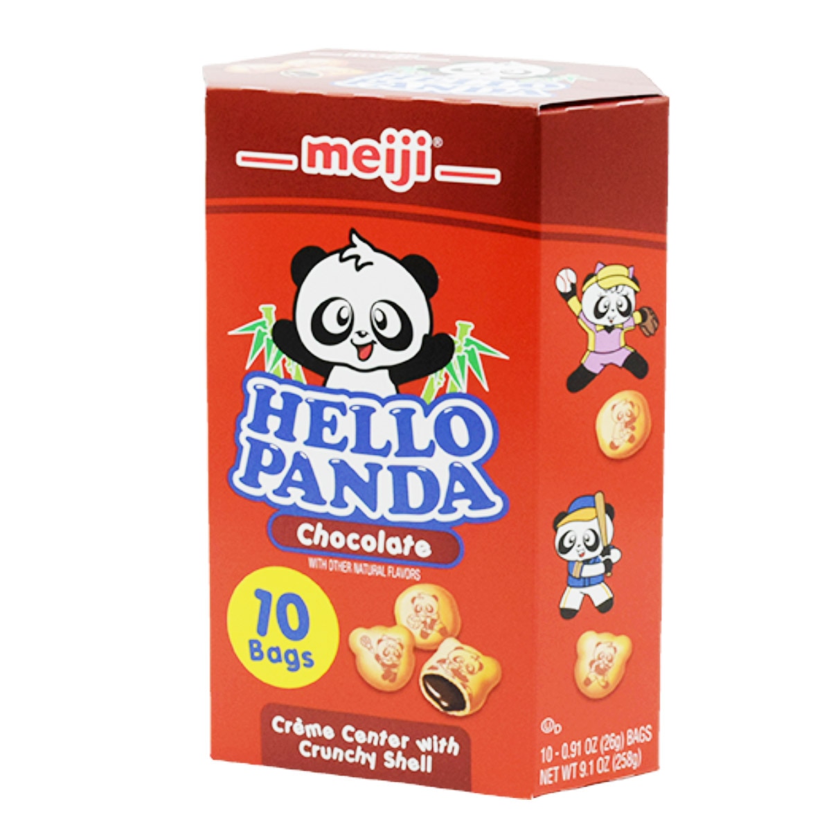 Meiji Hello Panda Biscuit - Chocolate Flavor (10x0.91oz) | T&T