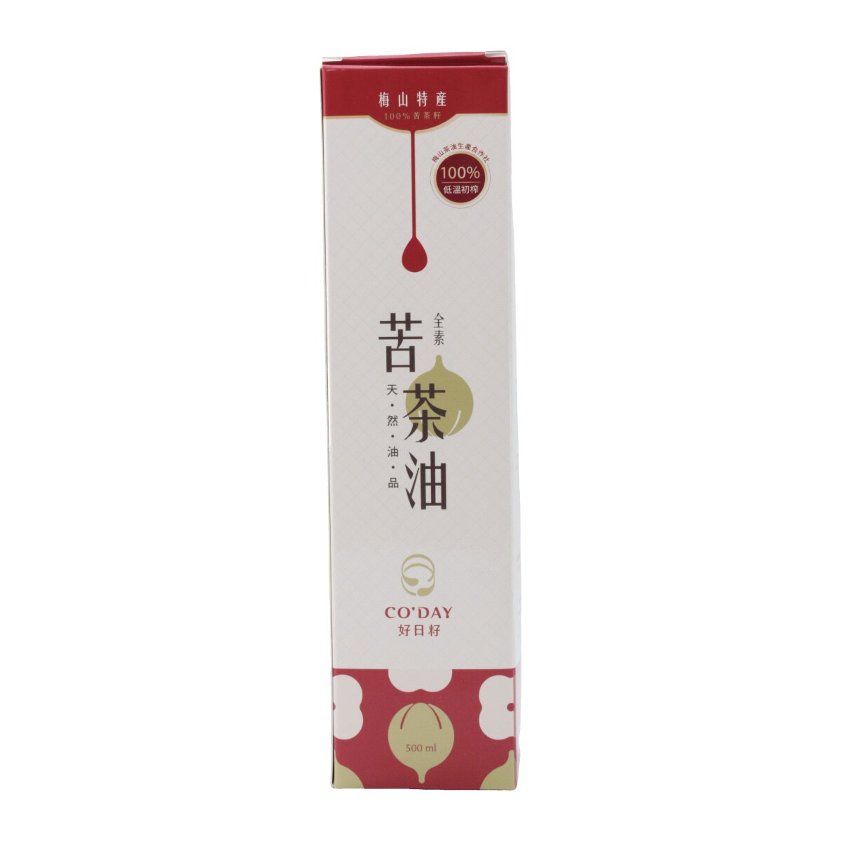 Co'day 100% Fresh Squeezed Camellia Oil (17fl.oz) ｜ 大统华超级