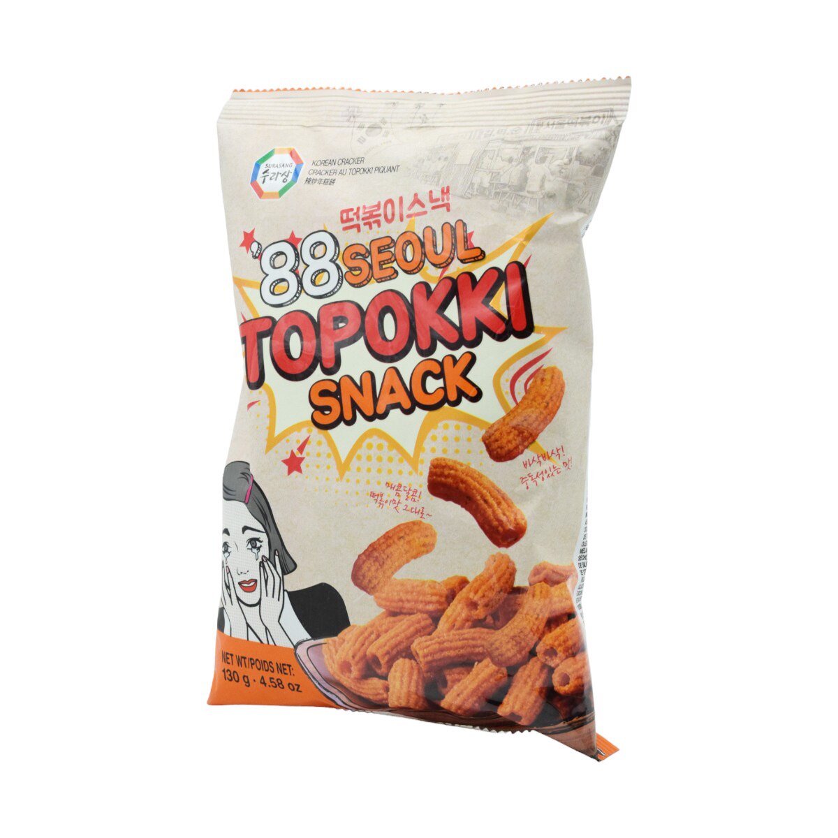 Surasang 88 Seoul Topokki Snack (4.58oz) ｜ 大统华超级市场美国