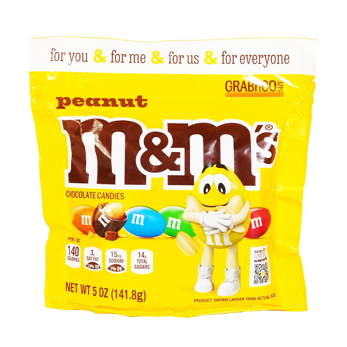 M&M'S Peanut Chocolate Candies (5oz)