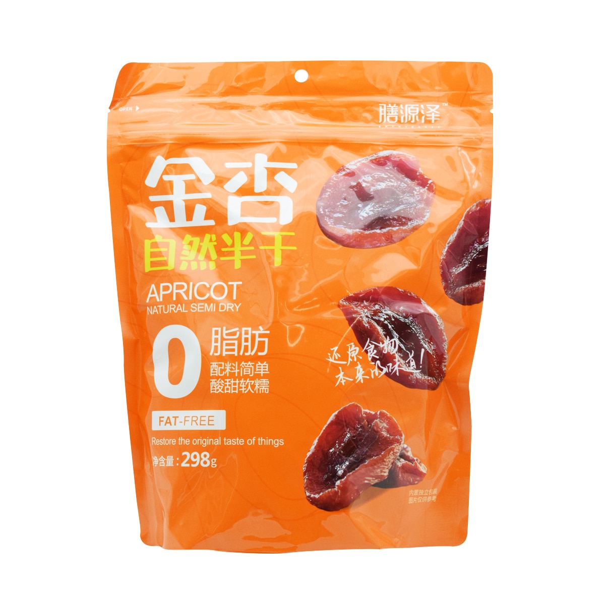 Shanyuanze Fat-Free Natural Semi-Dried Apricots (10.51oz) ｜ 大统